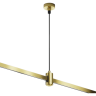 Подвес тросовый MAYTONI HANG FLARITY TRA157SW-B1-BS с вводом питания латунь