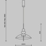 Подвесной светильник MAYTONI BANGKOK MOD185PL-L12CG3K3