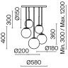 Подвесной светильник MAYTONI BASIC FORM MOD321PL-05W