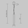 Подвесной светильник MAYTONI BASIC TEXTURE MOD461PL-L5BGK