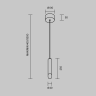 Подвесной светильник MAYTONI BELL MOD534PL-L4B3K