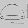 Подвесной светильник MAYTONI BOWL PARITY TR126B-20W4K-B