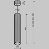 Подвесной светильник MAYTONI CALIPSO P106PL-01-GU10-W