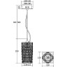 Подвесной светильник MAYTONI COIL MOD124PL-L3CH3K