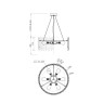 Подвесной светильник MAYTONI COLISEO MOD136PL-06BS