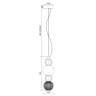 Подвесной светильник MAYTONI COLLAR P069PL-L17CH3K