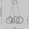 Подвесной светильник MAYTONI CURVE MOD241PL-L60BK