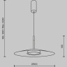 Подвесной светильник MAYTONI EL MOD041PL-L15W3K1