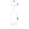 Подвесной светильник MAYTONI FOCUS LED P071PL-L12W4K