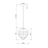 Подвесной светильник MAYTONI GLOBO P053PL-01BL