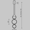 Подвесной светильник MAYTONI LINK MOD357PL-L20BS3K