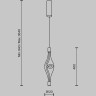 Подвесной светильник MAYTONI LOOP MOD290PL-L14BS3K
