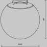 Подвесной светильник MAYTONI LUNA PARITY TR125B-10W3K-B