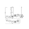 Подвесной светильник MAYTONI MIRACLE MOD207PL-05BS