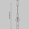 Подвесной светильник MAYTONI MONOCHROME MOD071PL-L8B3K1