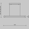 Подвесной светильник MAYTONI MOTION MOD276PL-L40B3K