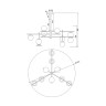 Подвесной светильник MAYTONI NOSTALGIA MOD048PL-09G
