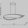 Подвесной светильник MAYTONI PLONS MOD283PL-L40BS3K