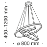 Подвесной светильник MAYTONI RIM MOD058PL-L100BS4K