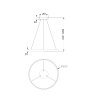 Подвесной светильник MAYTONI RIM MOD058PL-L32W4K