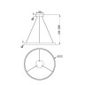 Подвесной светильник MAYTONI RIM MOD058PL-L42W3K
