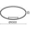 Подвесной светильник MAYTONI RIM MOD058PL-L54WK