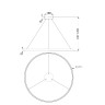 Подвесной светильник MAYTONI RIM MOD058PL-L65BS4K