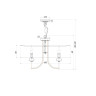Подвесной светильник MAYTONI ROMA ARM006PL-08G