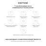 Потолочная чаша MAYTONI PARITY TRA130SC-1B накладная с коннектором питания черная комплект