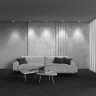 Потолочный светильник MAYTONI ALFA LED C065CL-8W3K-SQ-WB
