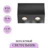 Потолочный светильник MAYTONI ATOM C017CL-02B