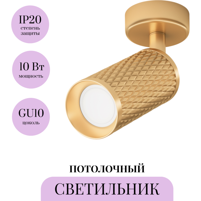 Потолочный светильник MAYTONI FOCUS DESIGN C034CL-01G