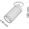 Потолочный светильник MAYTONI FOCUS DESIGN C037CL-01G