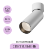 Потолочный светильник MAYTONI FOCUS LED C055CL-L12W3K-SS-W