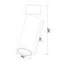 Потолочный светильник MAYTONI FOCUS LED C055CL-L12W4K