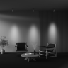 Потолочный светильник MAYTONI FOCUS LED C055CL-L12W4K-W-PT