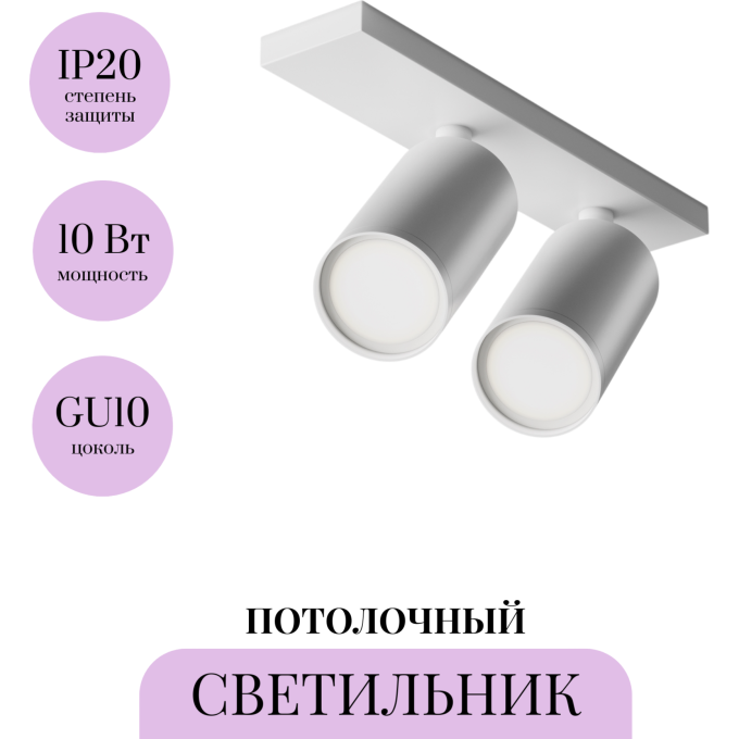 Потолочный светильник MAYTONI FOCUS S C051CL-U-2W