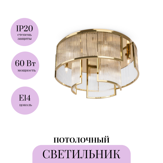 Потолочный светильник MAYTONI FRAME MOD174CL-09G