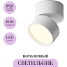 Потолочный светильник MAYTONI ONDA C024CL-12W3K-W-1