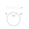Потолочный светильник MAYTONI RIM MOD058CL-L35W4K