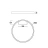 Потолочный светильник MAYTONI RIM MOD058CL-L50W3K