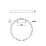 Потолочный светильник MAYTONI RIM MOD058CL-L65B3K