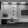 Потолочный светильник MAYTONI ZON C032CL-90W3K-SQ-W