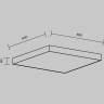 Потолочный светильник MAYTONI ZON C032CL-90W3K-SQ-W