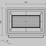 Прожектор MAYTONI FLOOD FL001-L150B6K