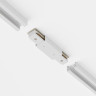 Прямой коннектор питания MAYTONI UNITY TRA001CB-11W с вводом питания белый