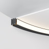 Радиусный профиль MAYTONI ALM-3535R-B-IN-90°-1.5M 35x35 Ø1500мм внутренний 1/4 круга черный