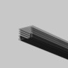 Рассеиватель для профиля 16×12 (Чёрный, 2 м), MAYTONI ALM-005-B-DF-2M 642024