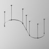Шинопровод полукруг MAYTONI FLARITY TRX154-SR-D800-B 800мм черный