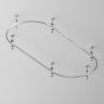 Шинопровод полукруг MAYTONI FLARITY TRX154-SR-D800-PT